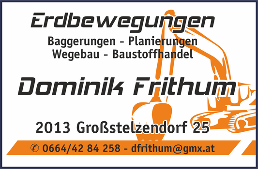 Erdbewegungen Frithum